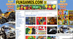 Desktop Screenshot of fukgames.com